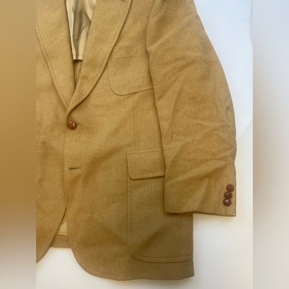 Nordstrom 100% Camel Hair Jacket N127-5 - Picture 5 of 10